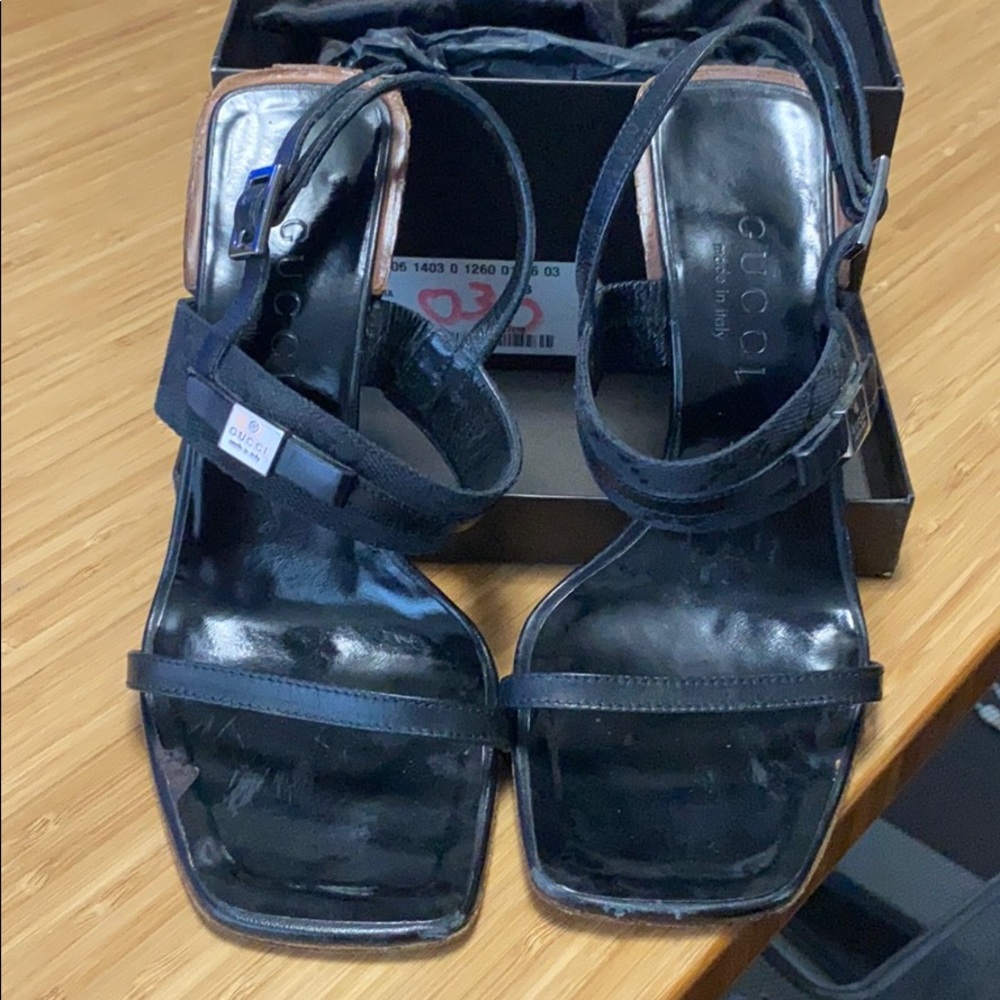 Black Gucci Sandal - 5B